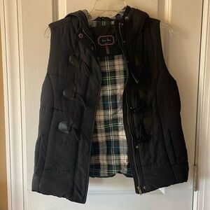 Jacket vest navy blue medium